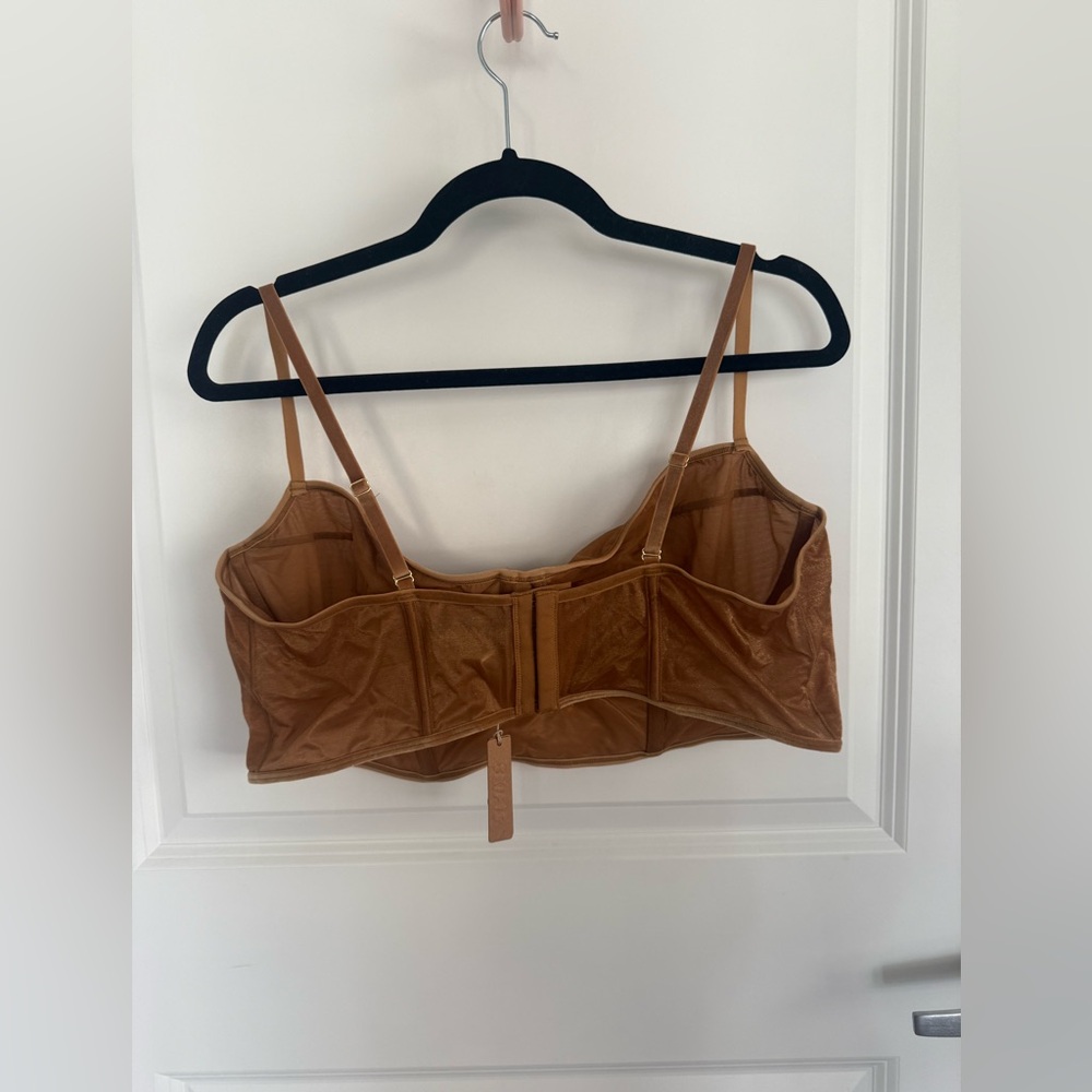 NWT SKIMS Glissenette Cropped Corset Top - Picture 2 of 5